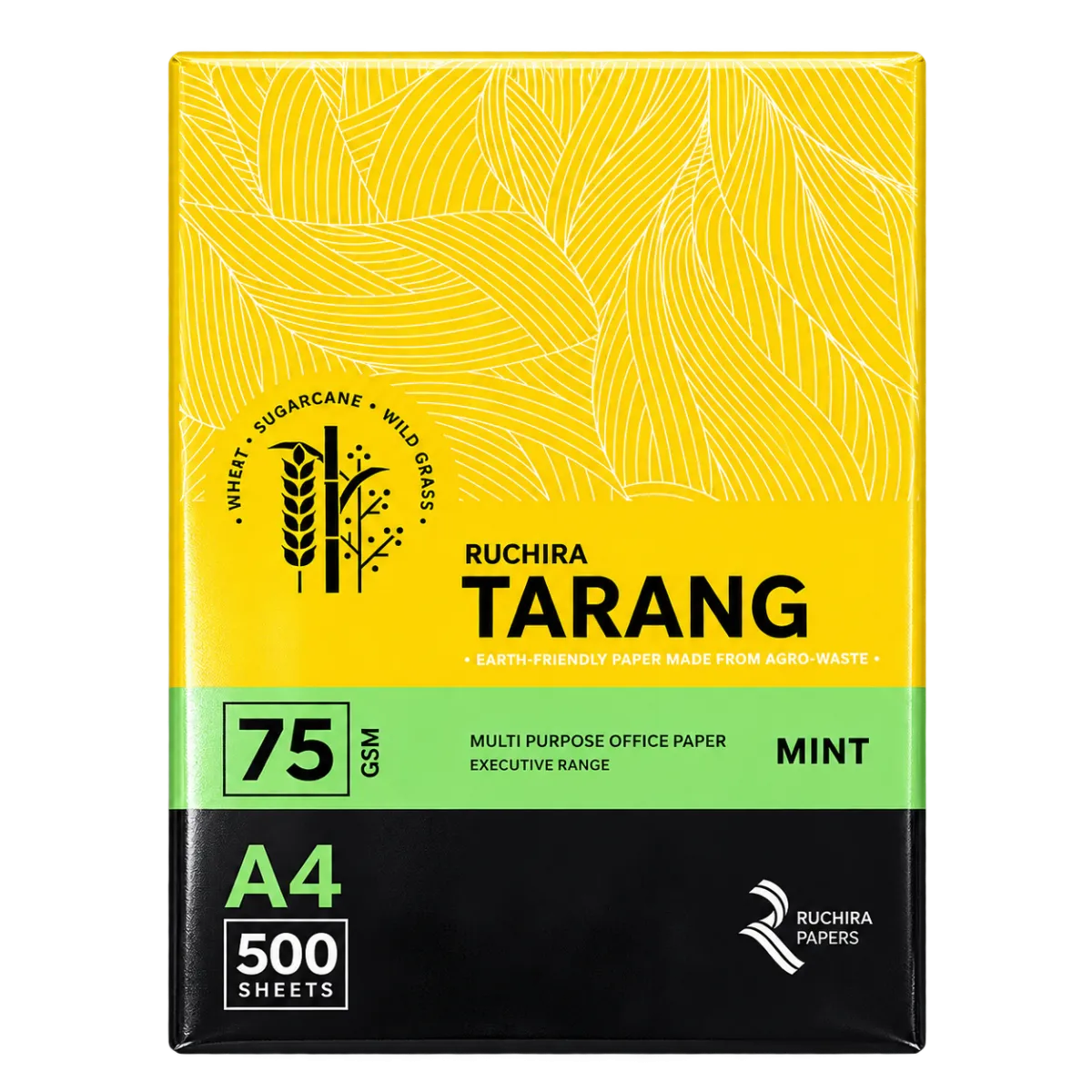 Tarang 70gsm A4 Paper (Yellow)